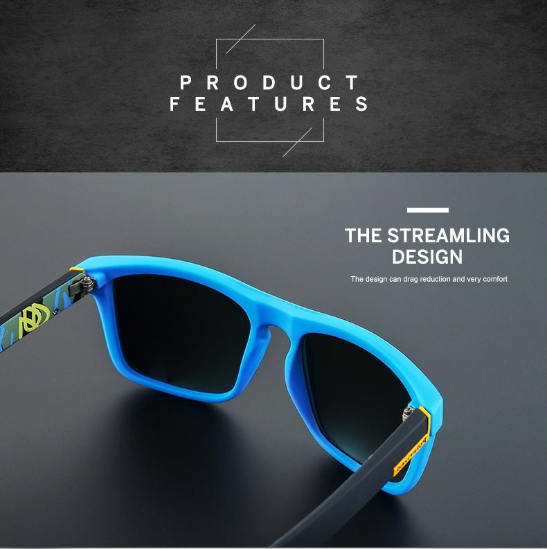 Thunderbolt Blue Polarized Sunglasses