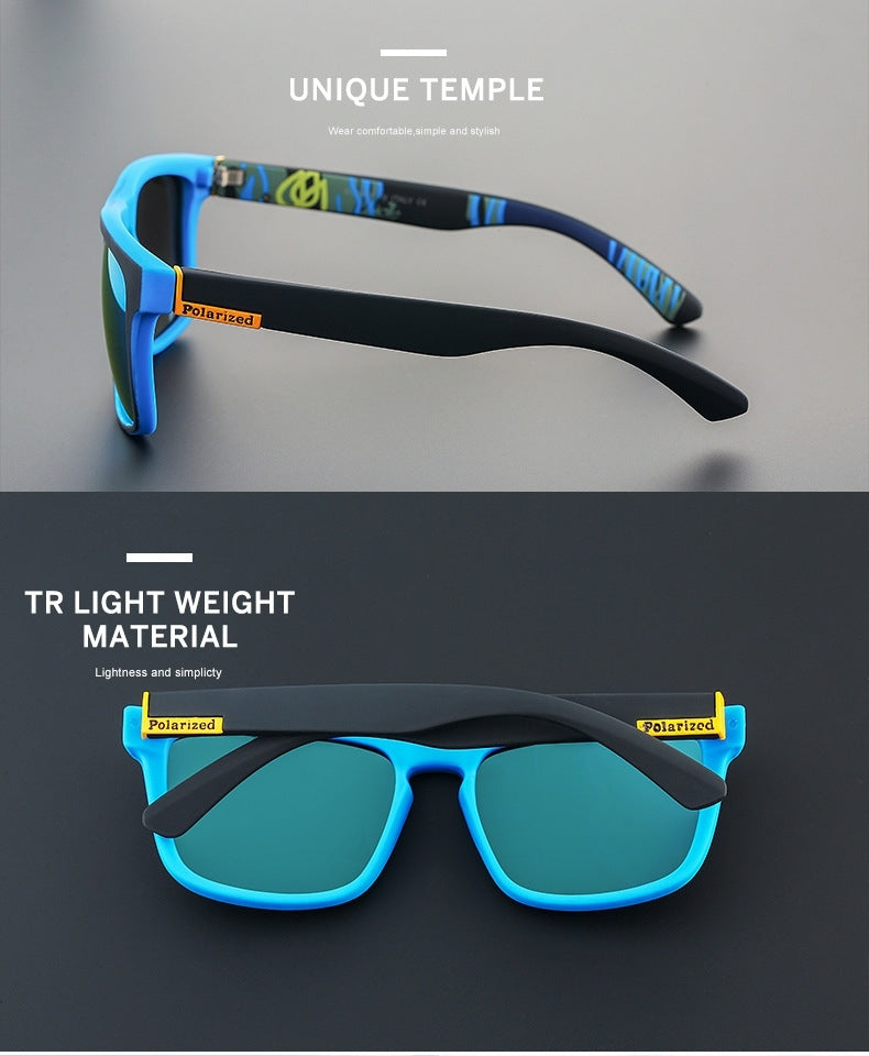 Thunderbolt Blue Polarized Sunglasses