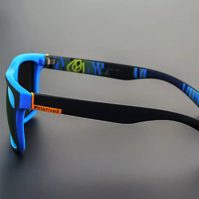 Thunderbolt Blue Polarized Sunglasses