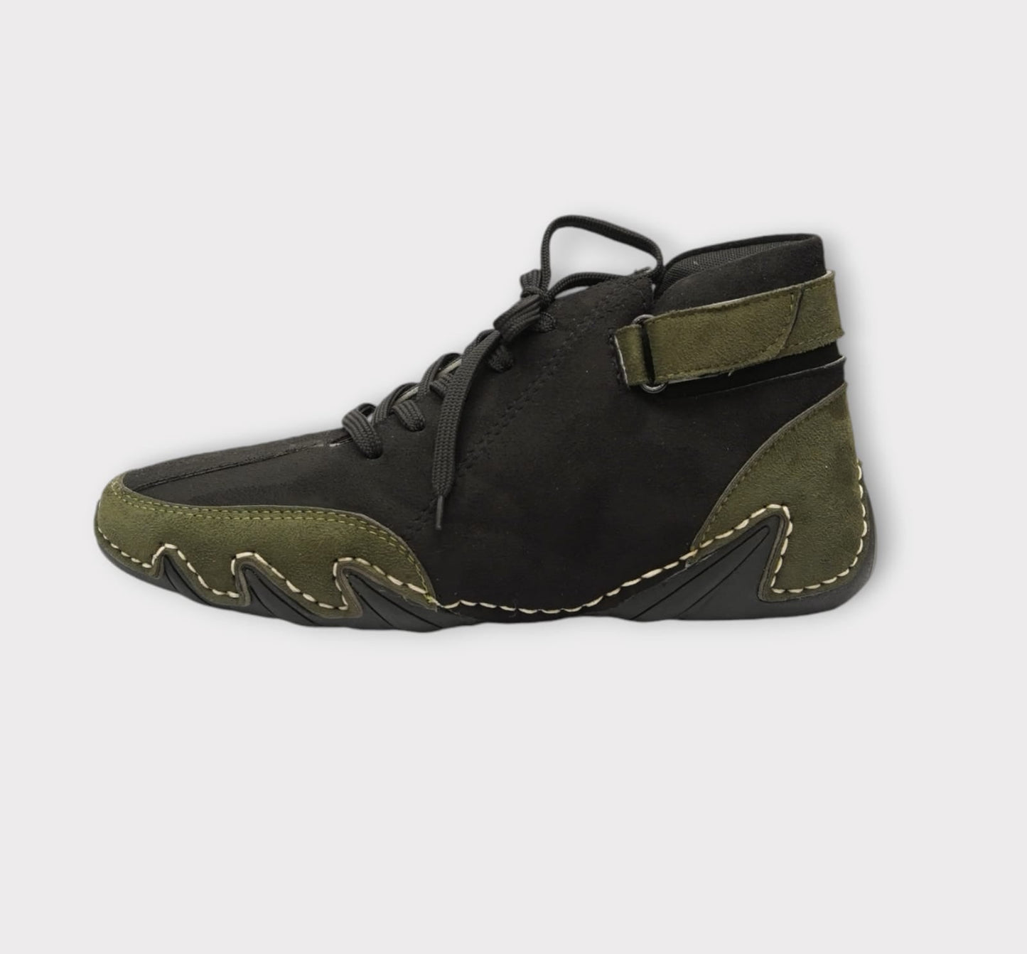 Trail Blaze Olive Laceup Sneakers