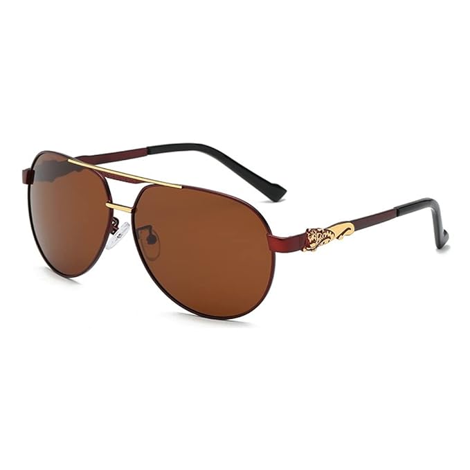 Luxomish Lion Polarized Aviator Sunglasses