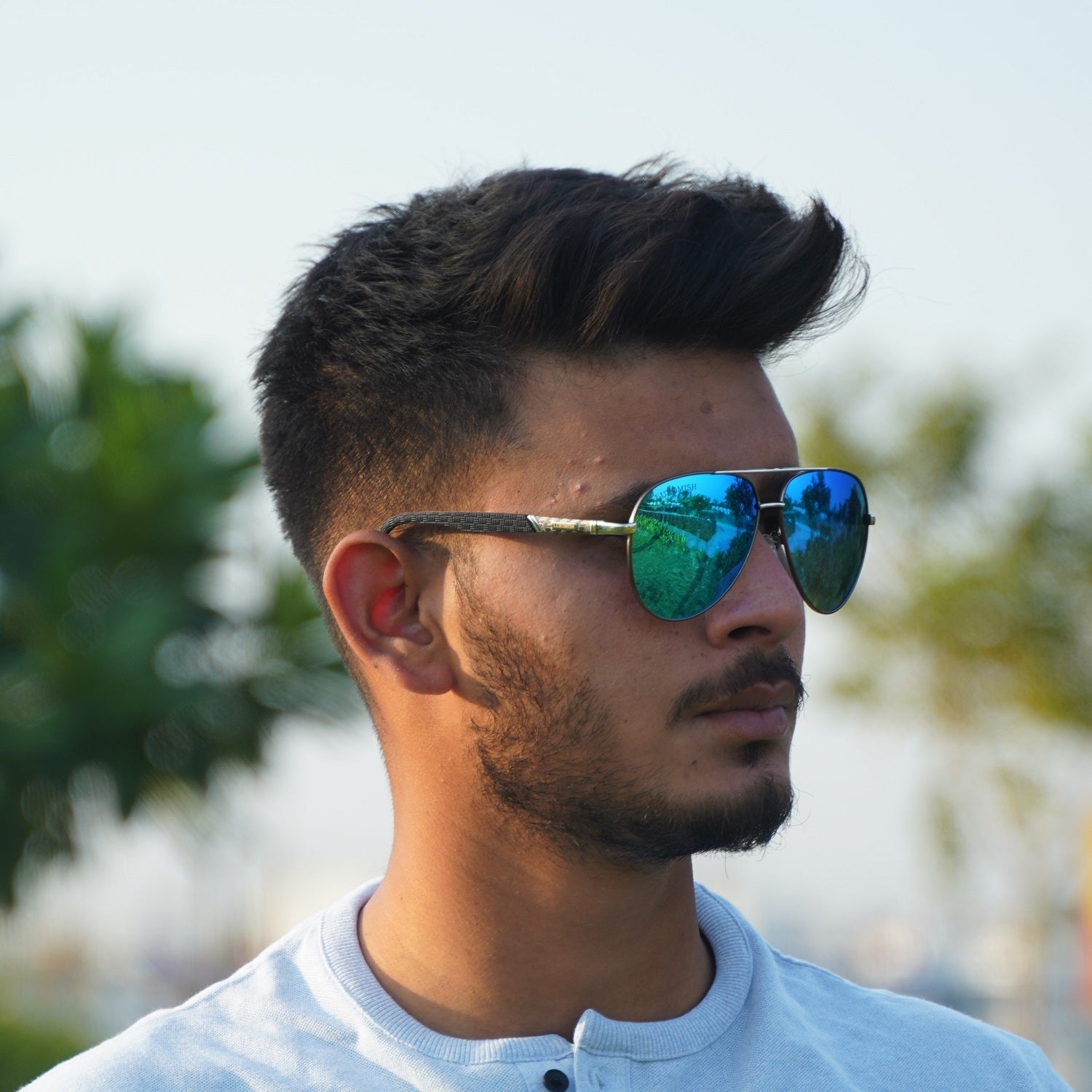 Maverick Aviator Polarized Sunglasses
