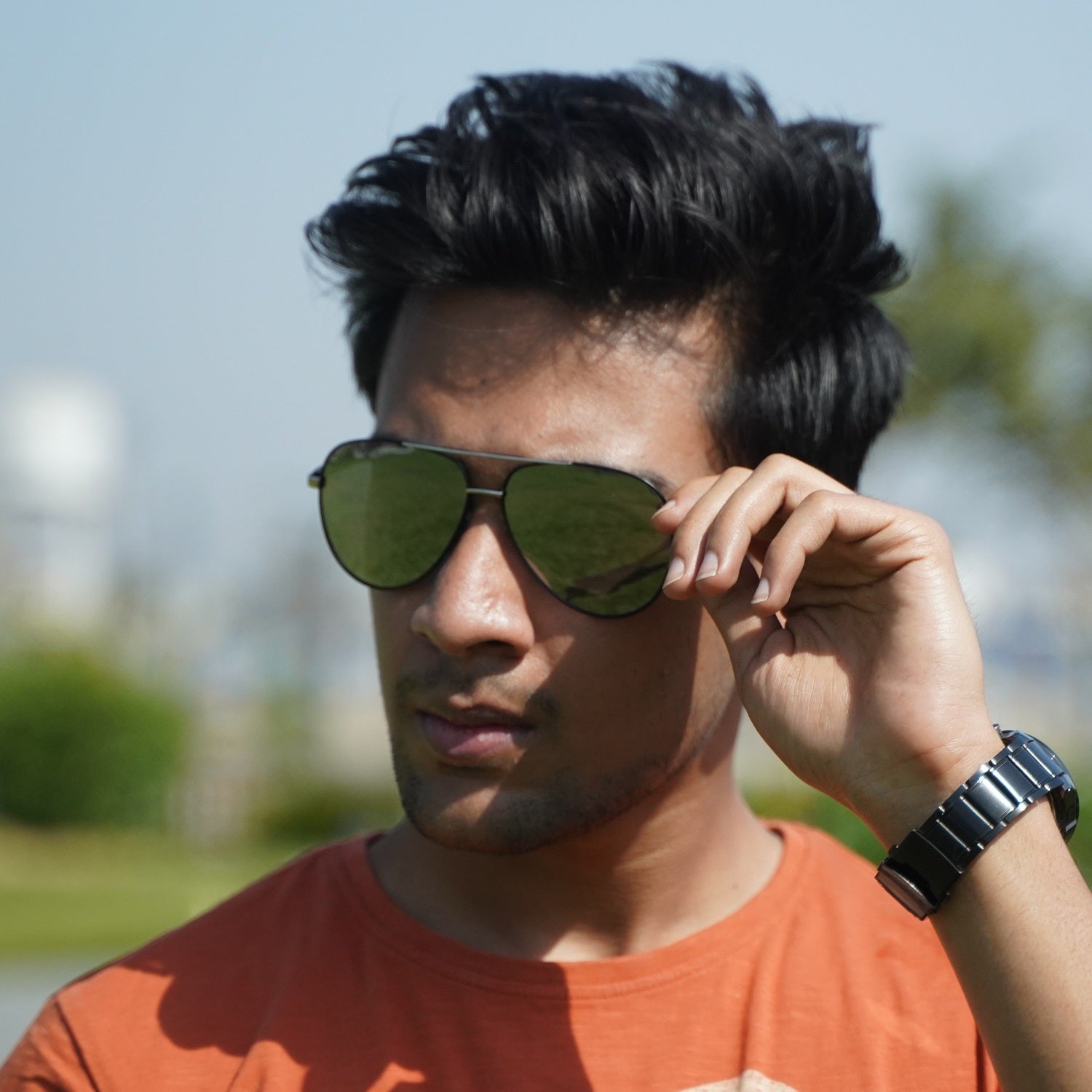 Maverick Aviator Polarized Sunglasses