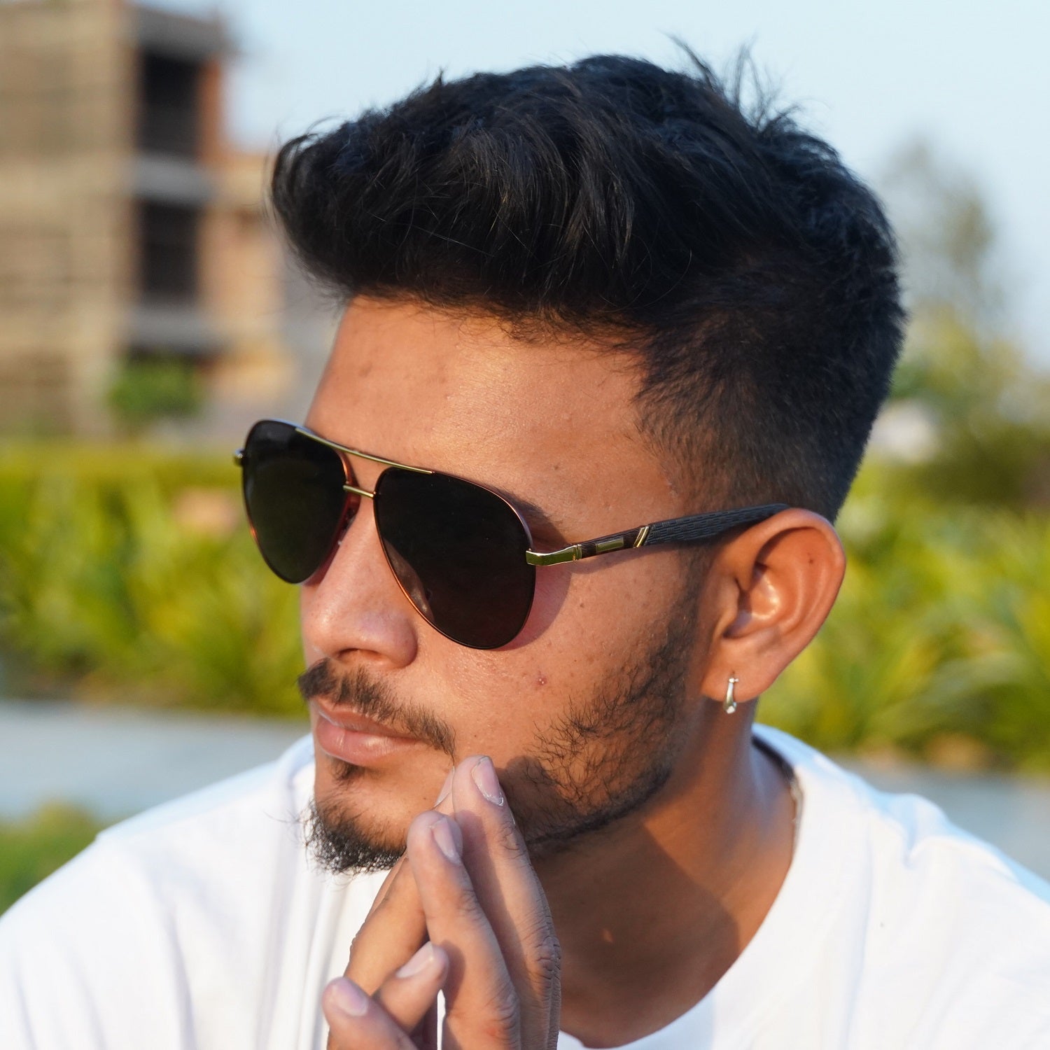 Maverick Aviator Polarized Sunglasses