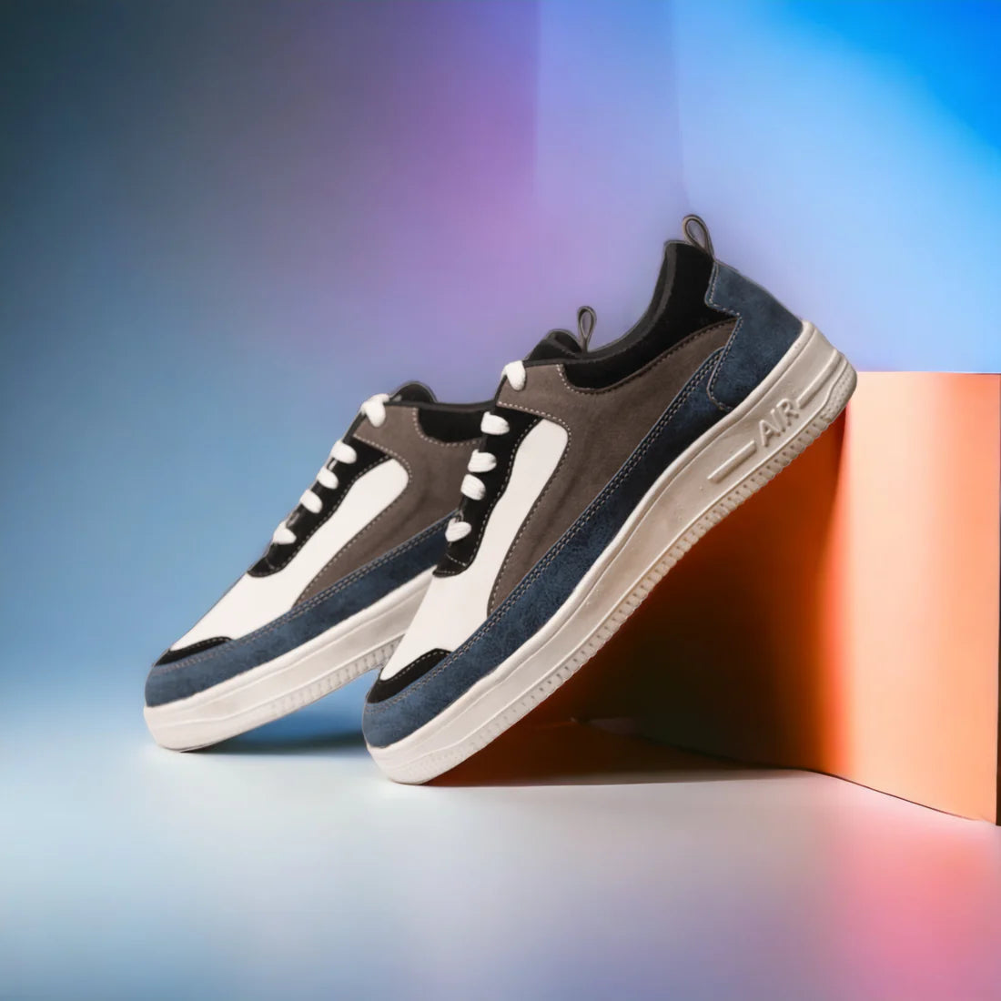 Canyon Blue Laceup Sneakers