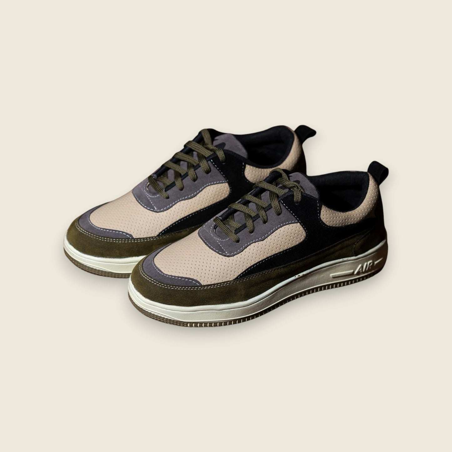 Canyon Olive Laceup Sneakers