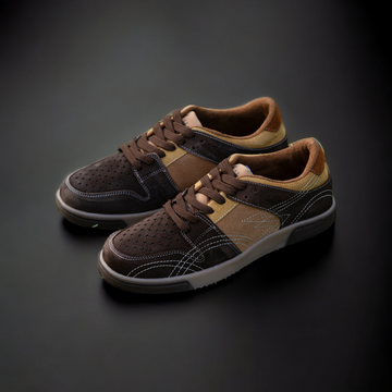 Conquest Premium Suede Leather Laceup Sneakers