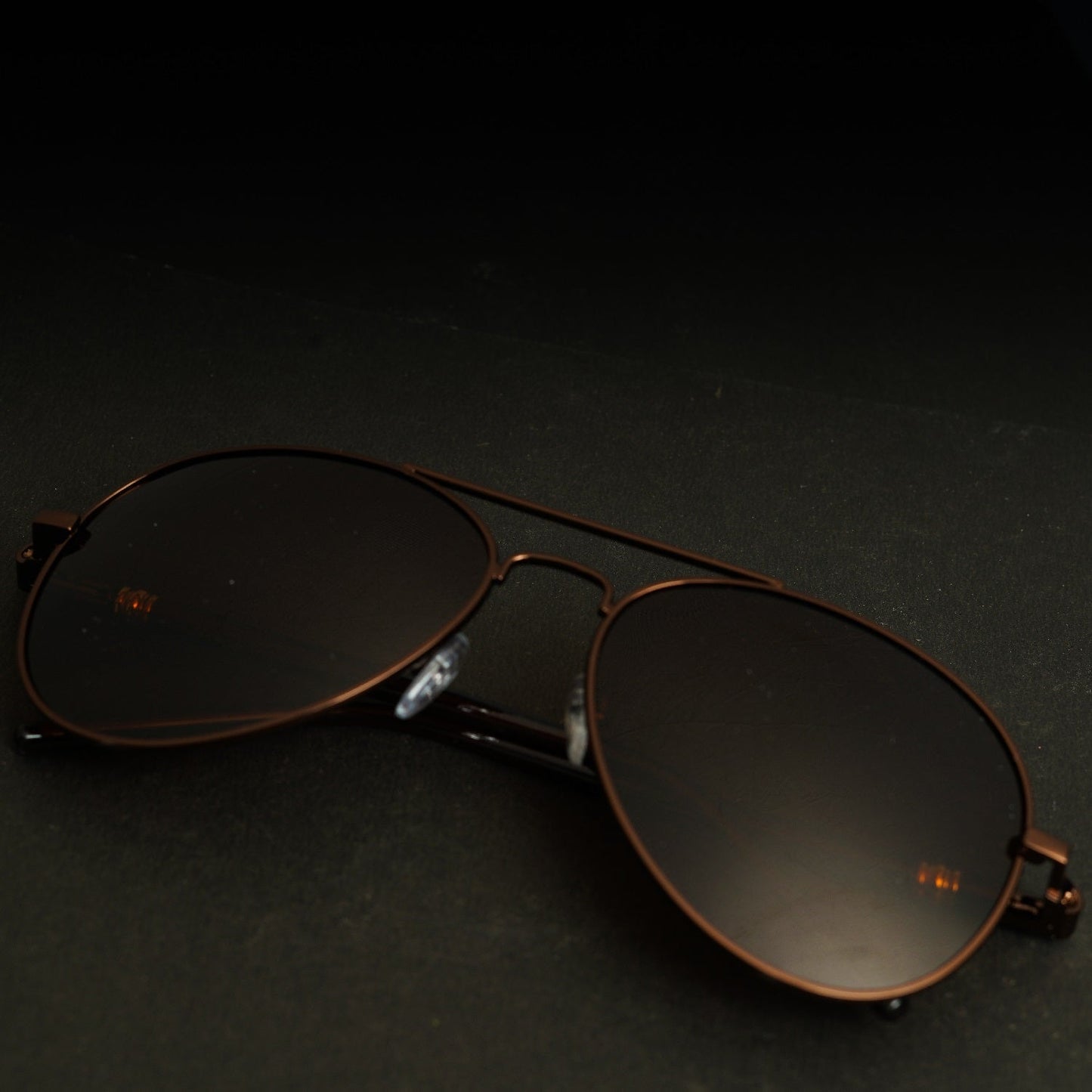 Knox Aviator Brown Frame Brown Lens Polarized Sunglasses