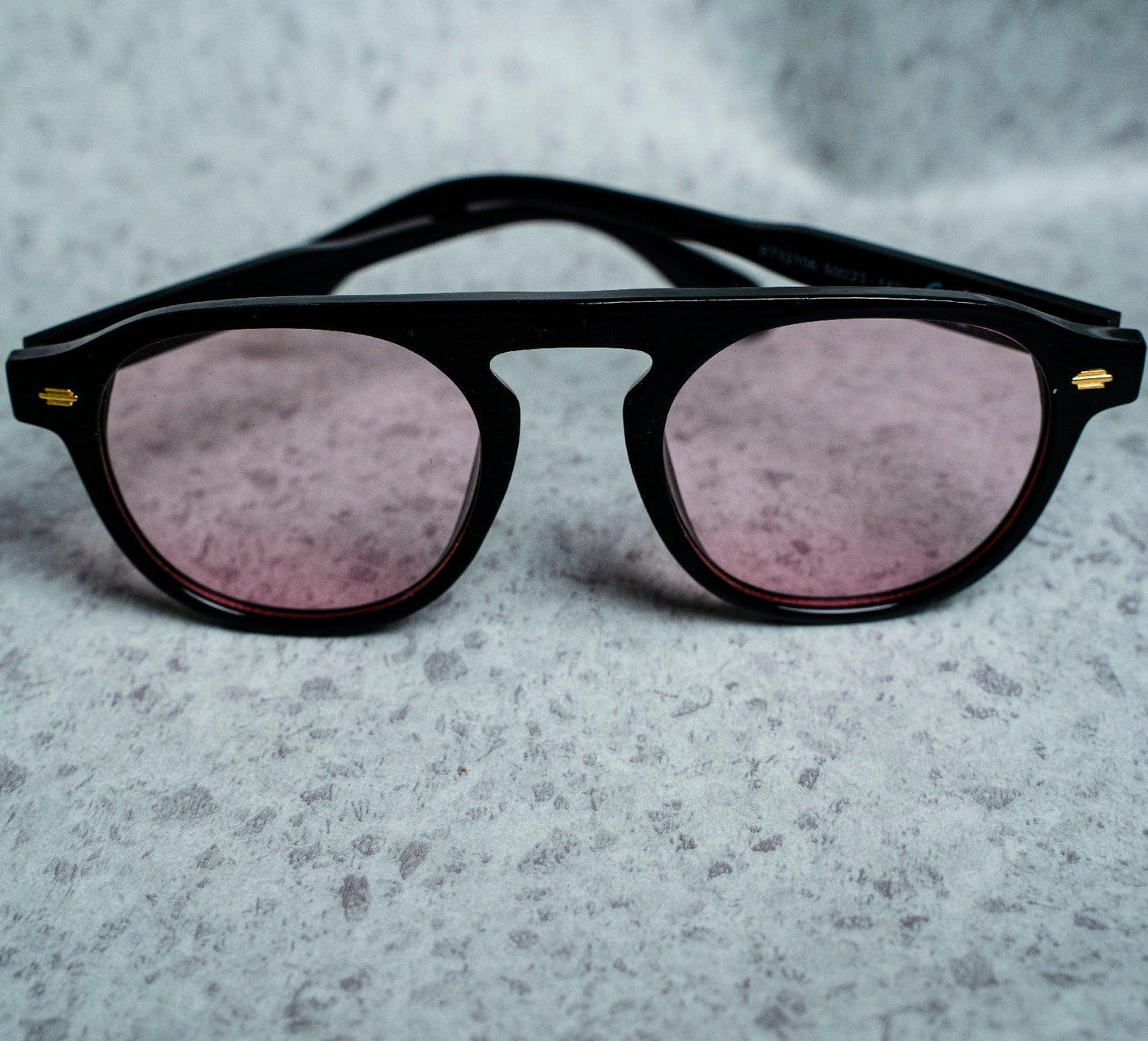 Luxomish Zane European Pink Glass Styled Sunglasses