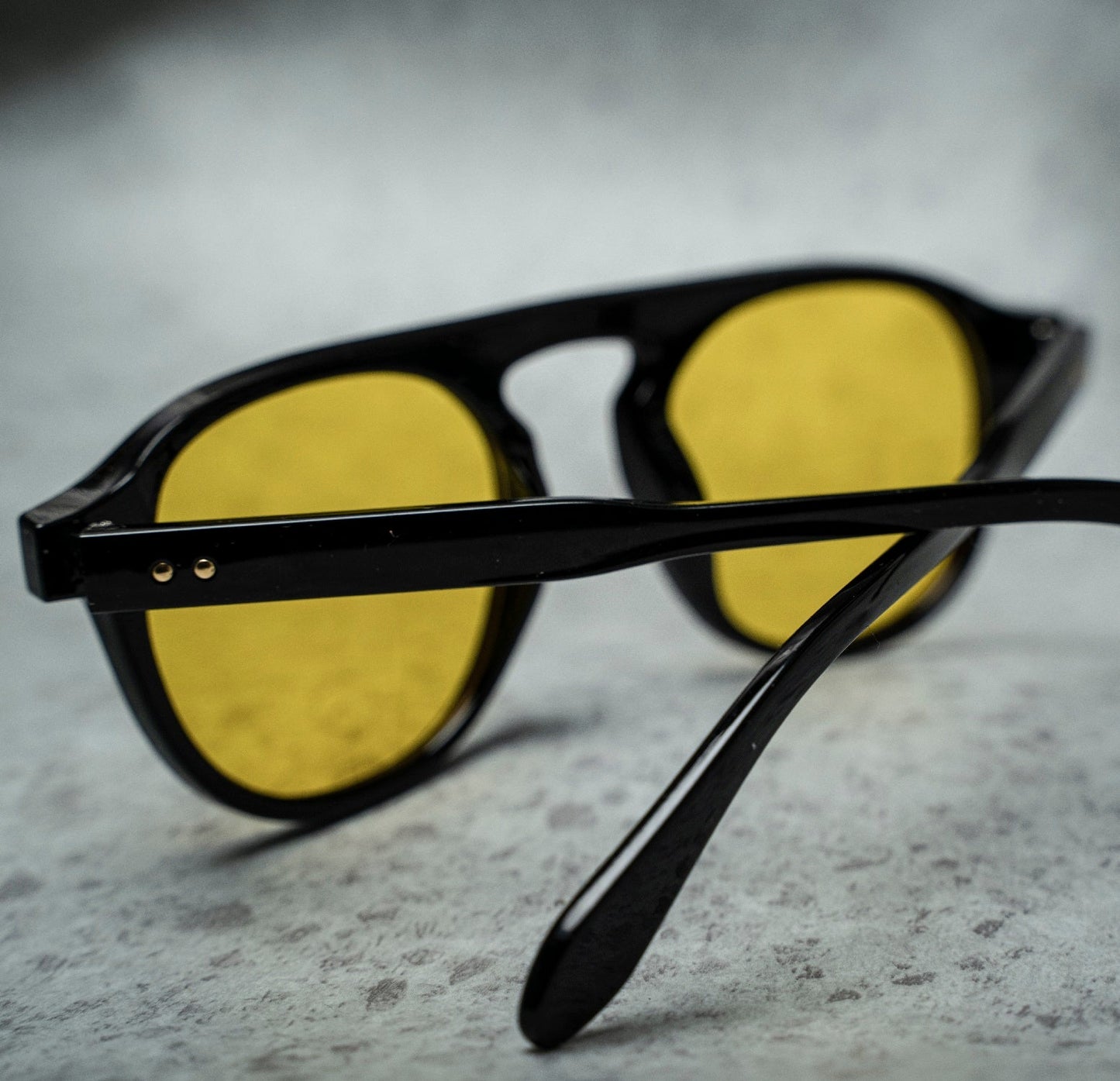 Luxomish Zane European Yellow Glass Styled Sunglasses