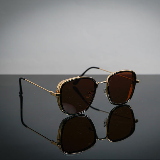 Kabir Singh Metal Brown Lens Frame Sunglasses