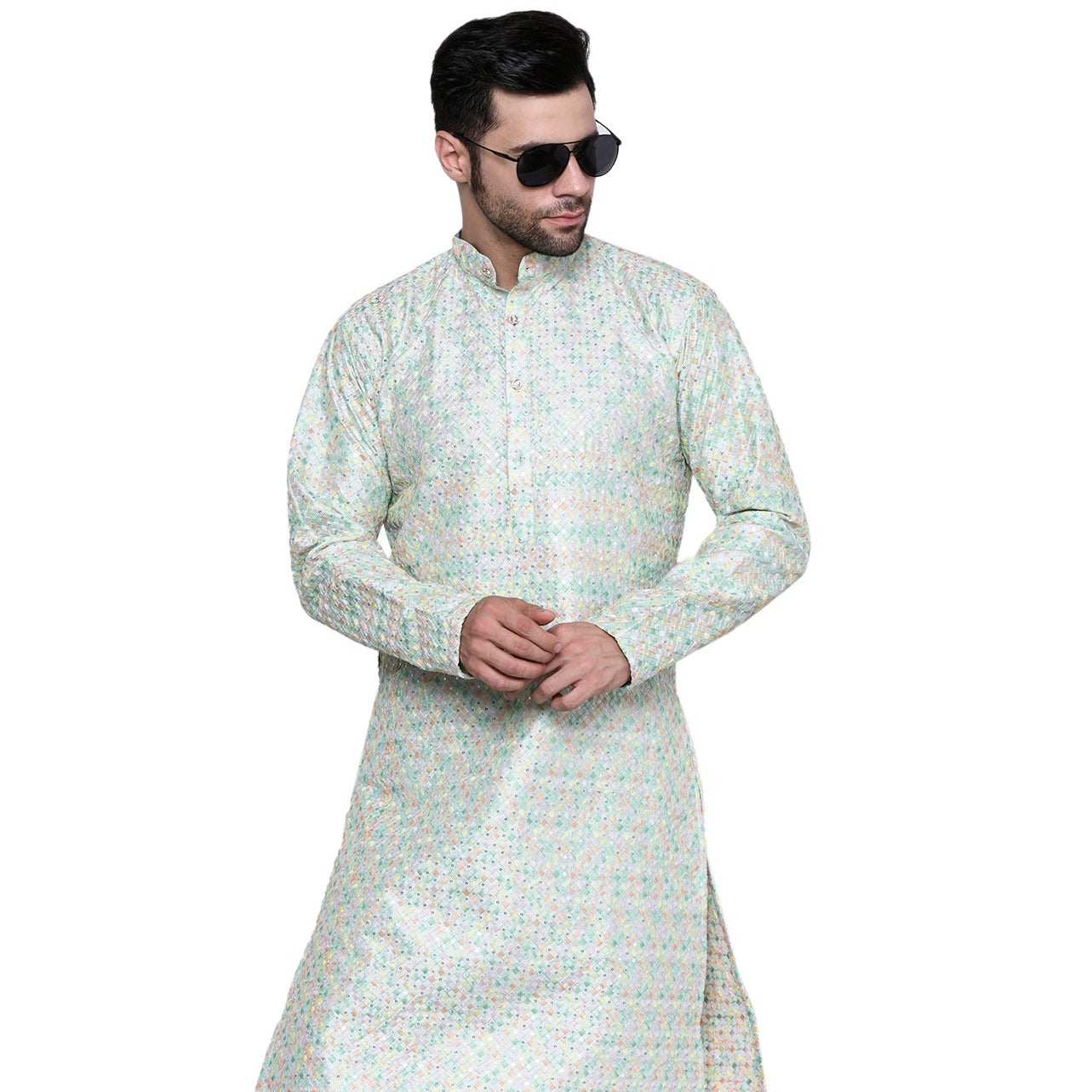 Designer Multi Color Kurta for Men