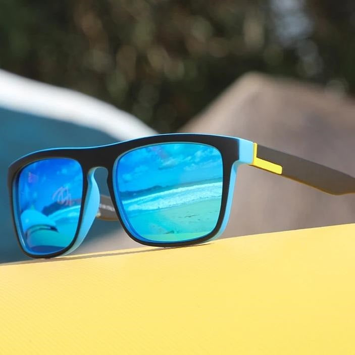 Thunderbolt Blue Polarized Sunglasses