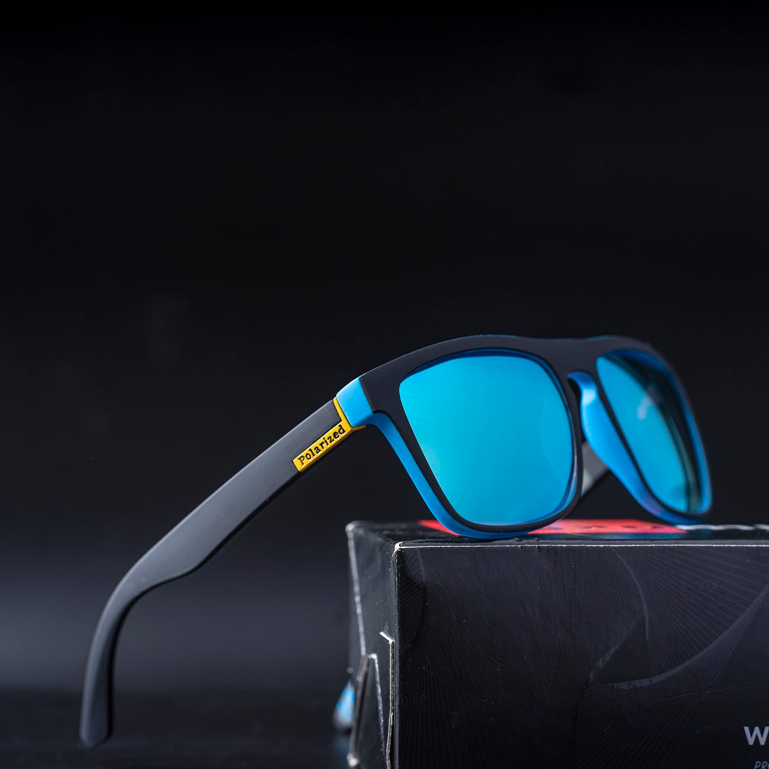 Thunderbolt Blue Polarized Sunglasses