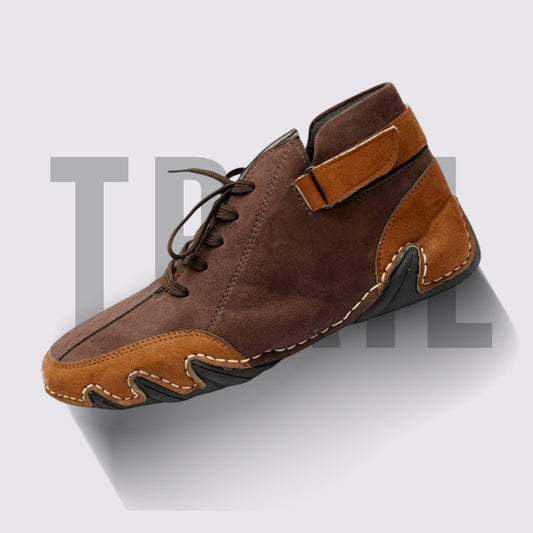 Trail Blaze Brown Laceup Sneakers