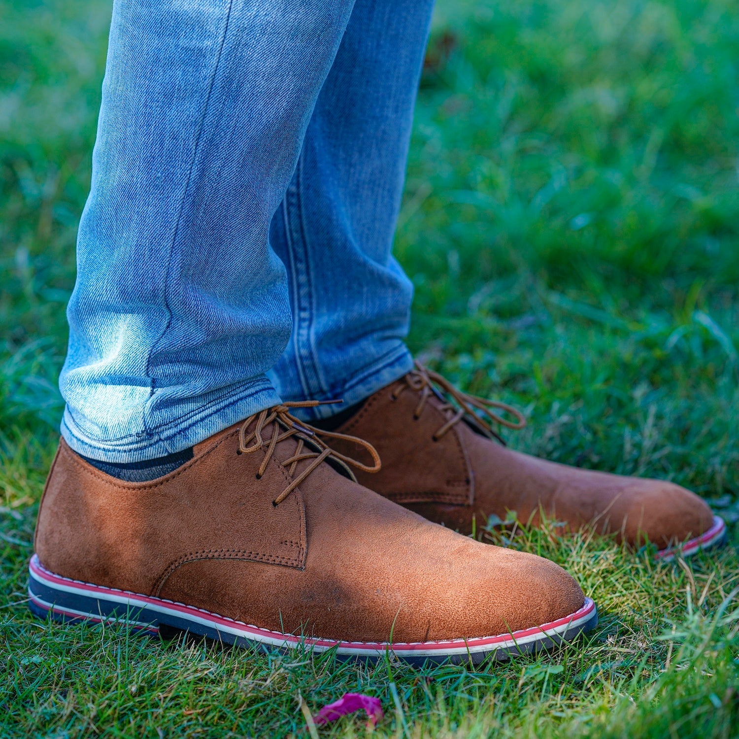 Walden Premium Derby Shoes - Brown