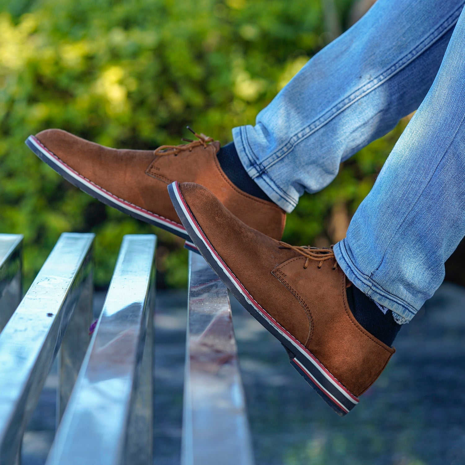 Walden Premium Derby Shoes - Brown