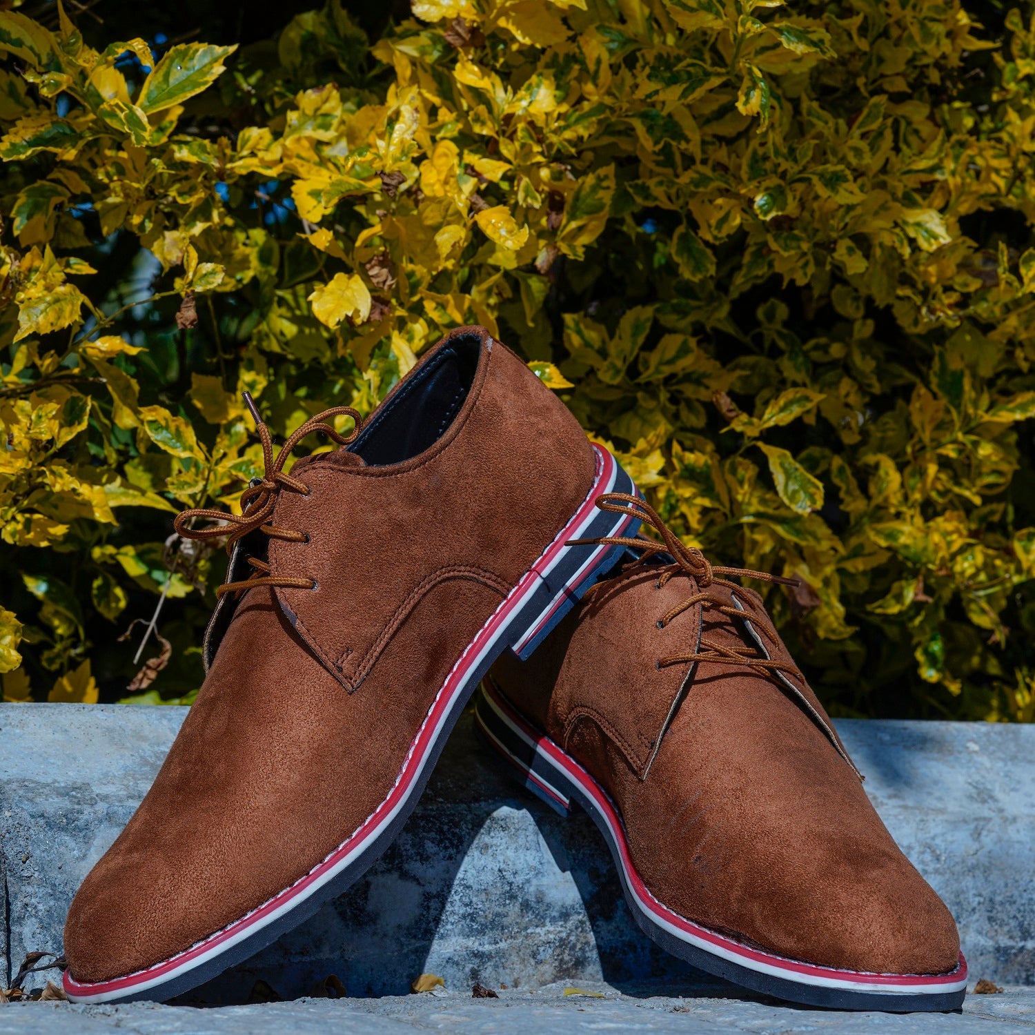 Walden Premium Derby Shoes - Brown