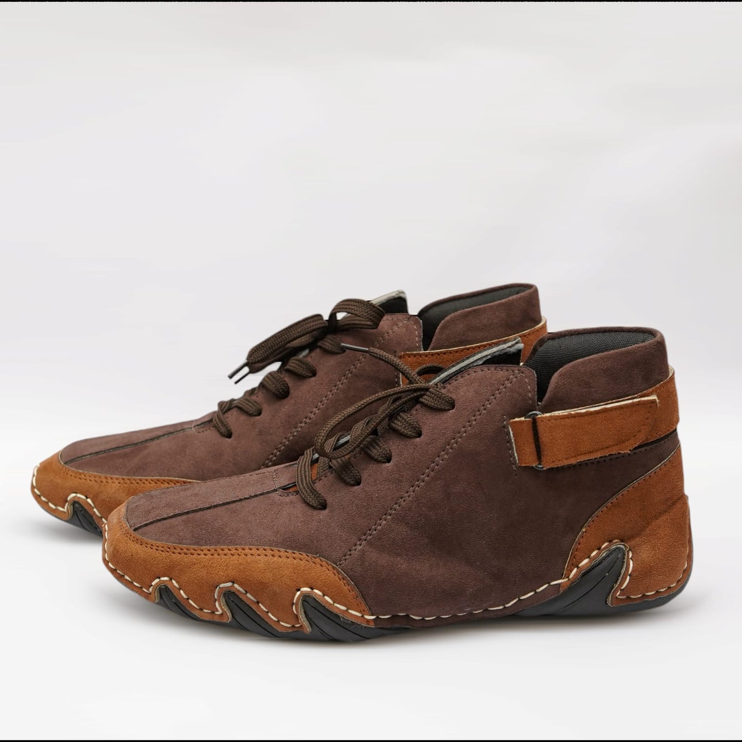 Trail Blaze Brown Laceup Sneakers