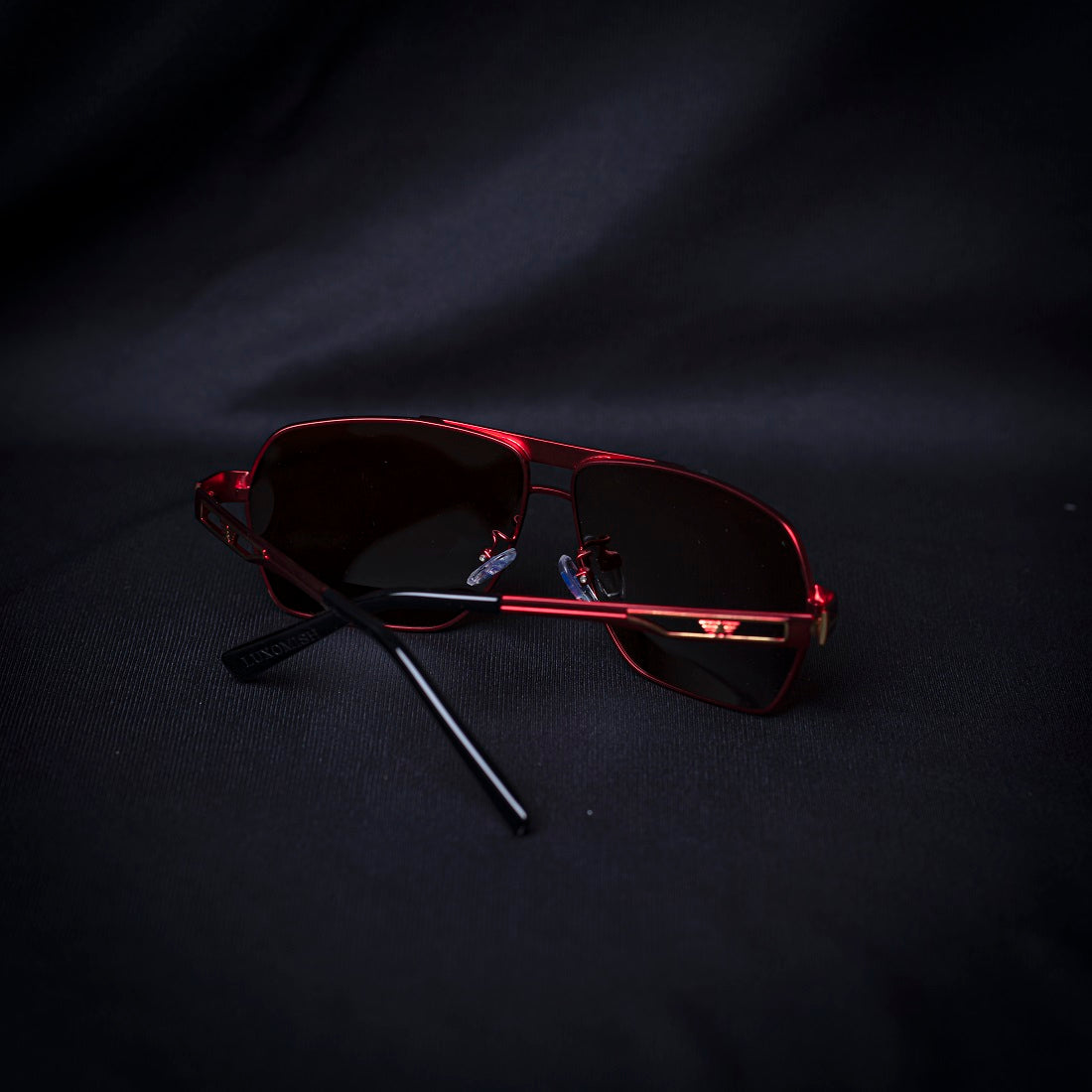 Luxomish Blaze Metal Frame Square Sunglasses