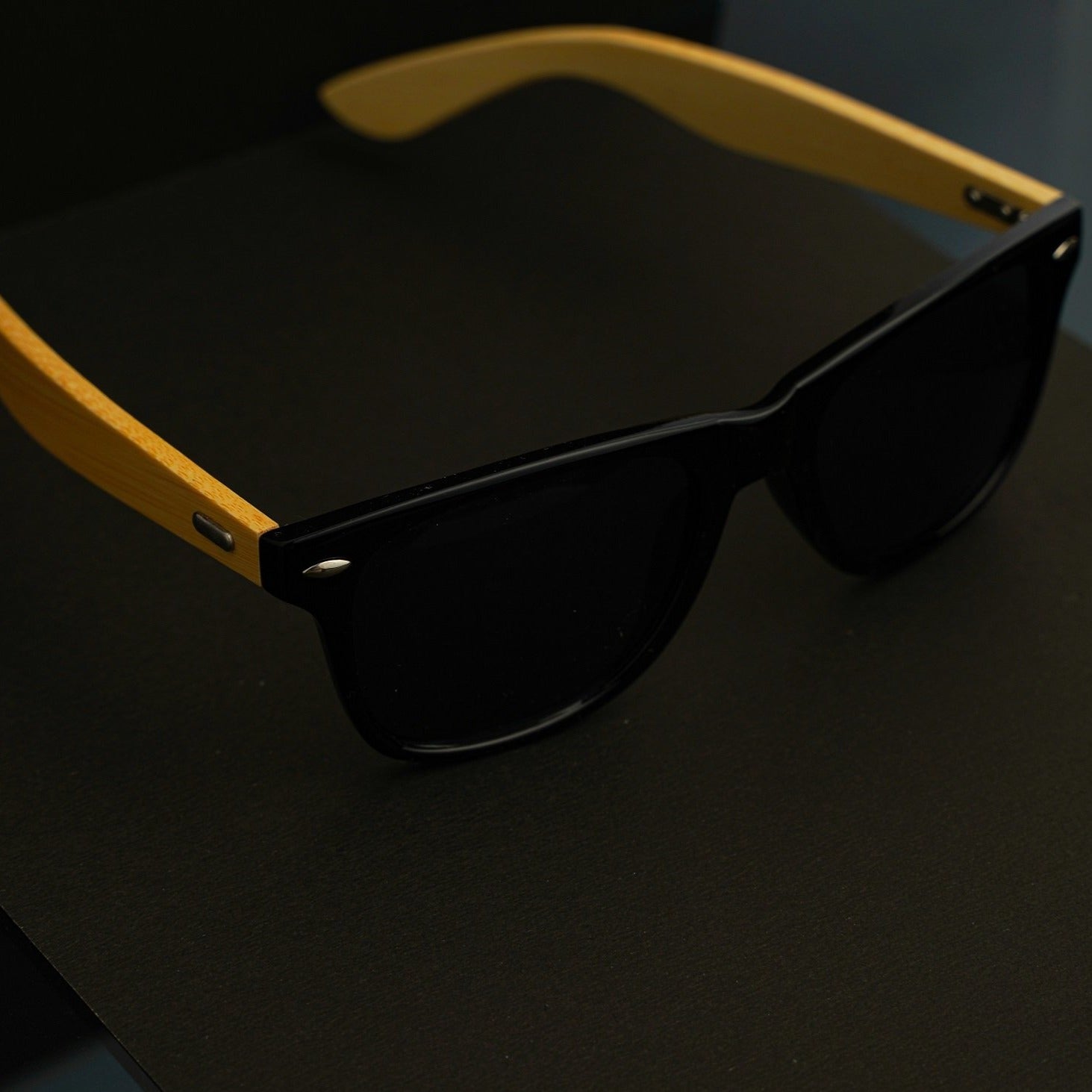 Classic Wooden Sunglasses for Men and Women with UV 400 Protection