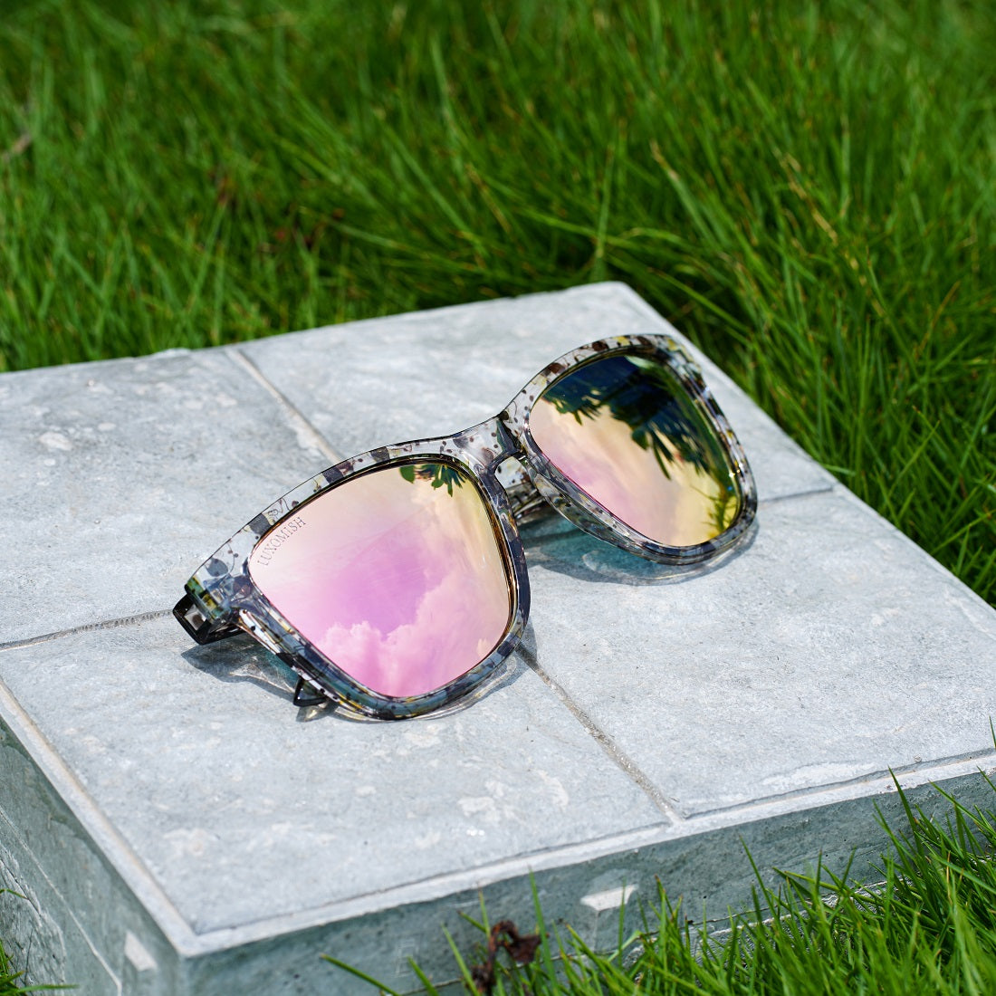 Luxomish See-Through Polarized Sunglasses