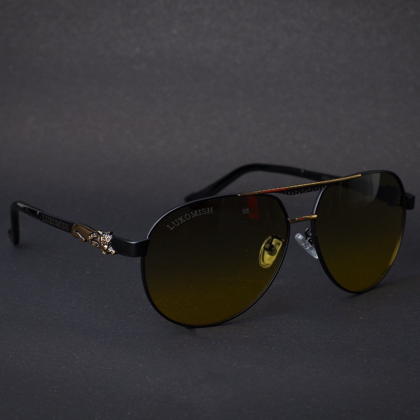 Luxomish Lion Day and Night Vison Polarized Aviator Sunglasses