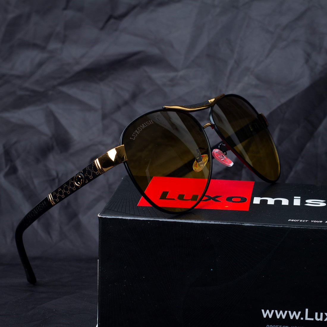 Magma Polarized Aviator Sunglasses