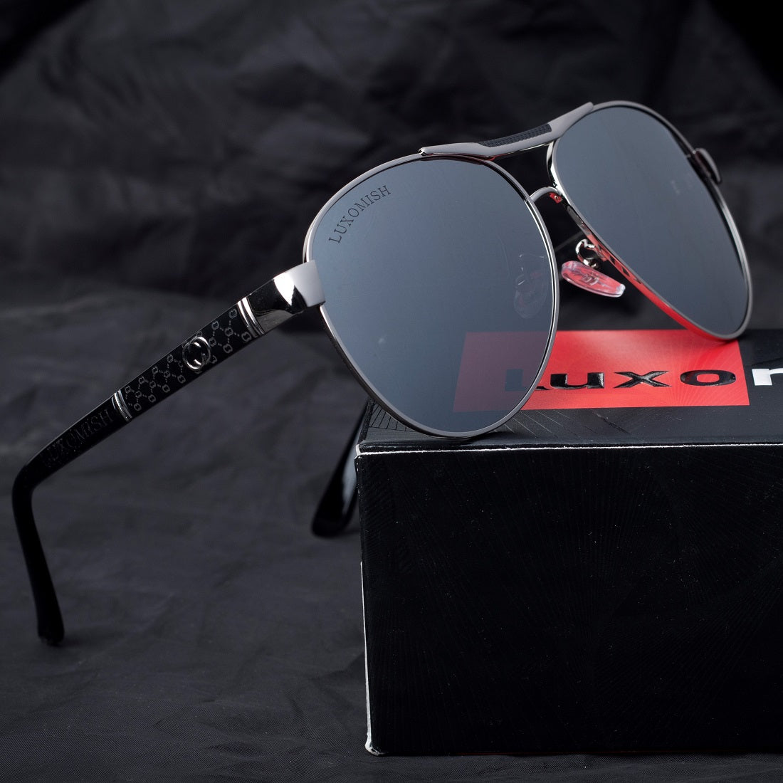 Magma Polarized Aviator Sunglasses