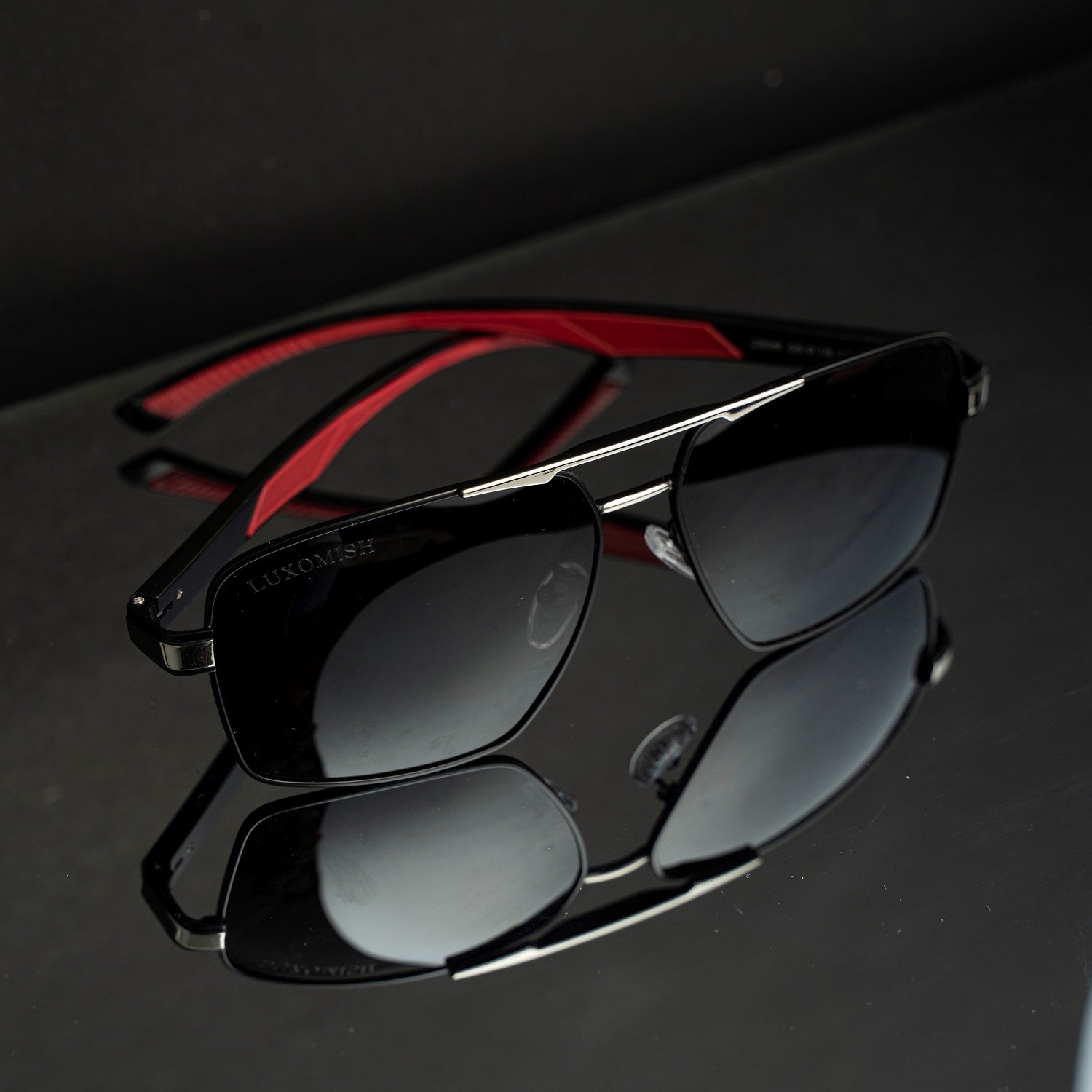 Magnus Polarized Square Sunglasses for Men