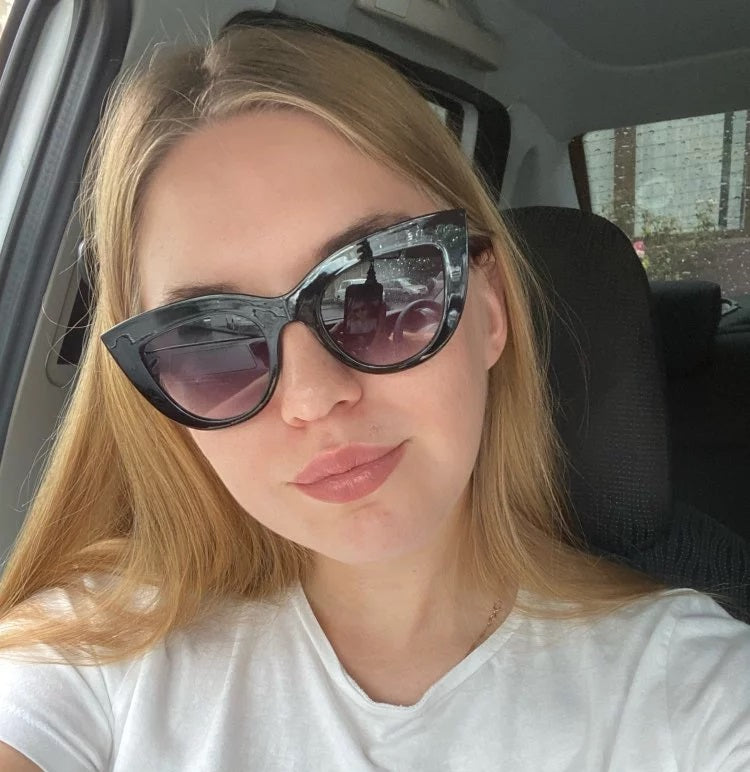 Retro Cateye Sunglasses