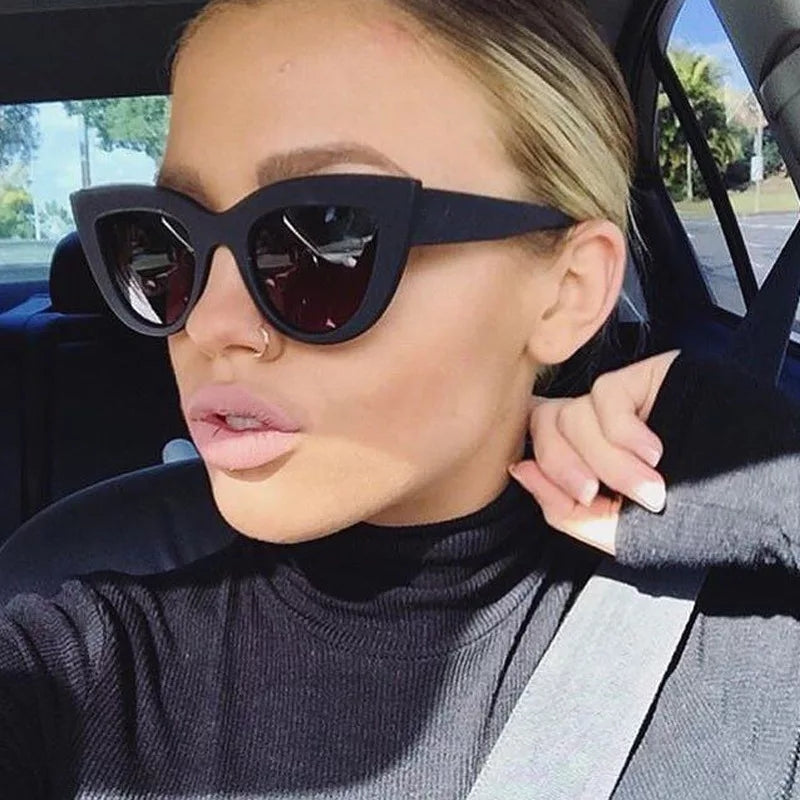Retro Cateye Sunglasses