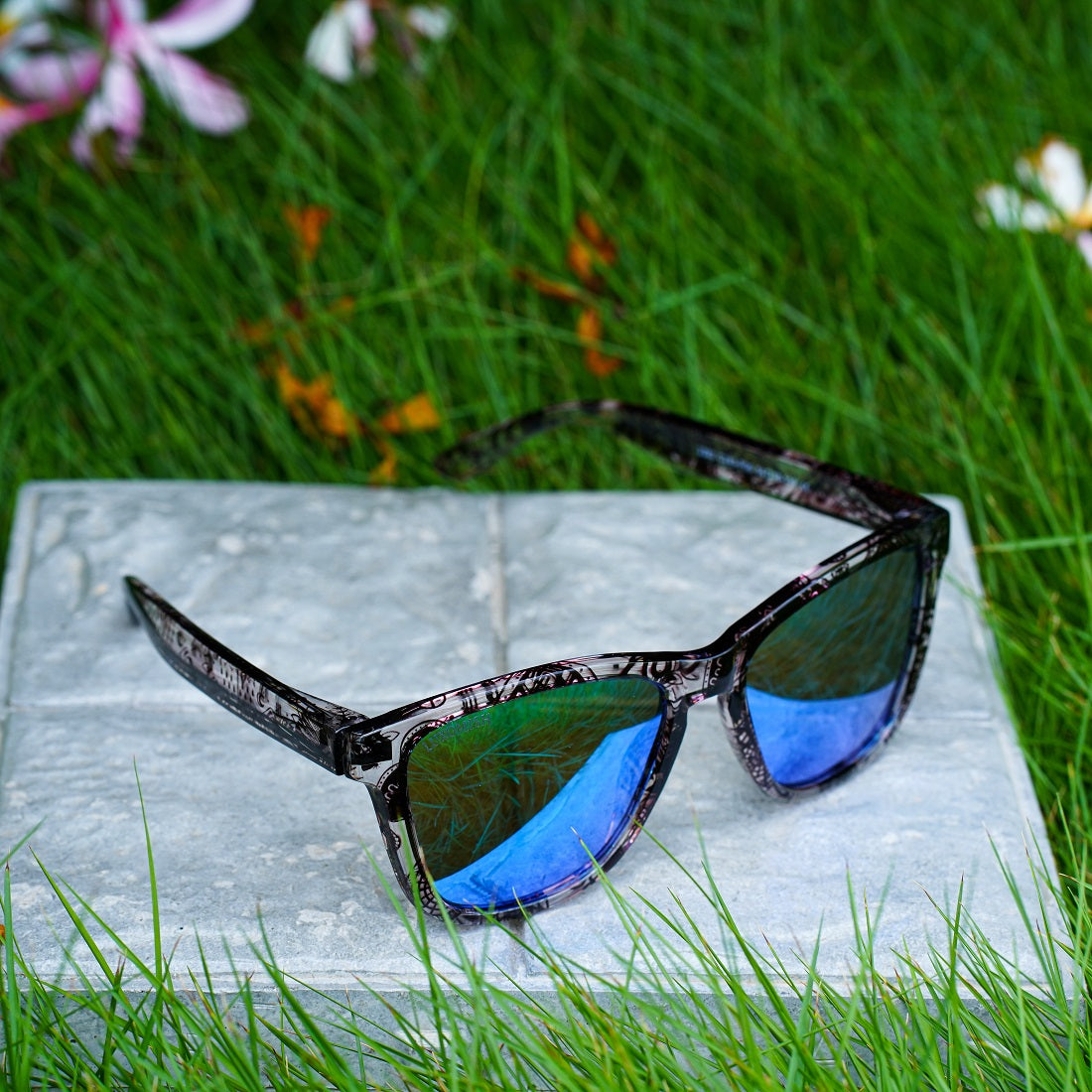 Polarized Black Transparent Sunglasses for men and women : Buy!