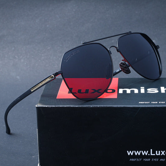 Luxomish Twister Folding Polarized Sunglasses